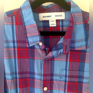 Old Navy kids button down shirt